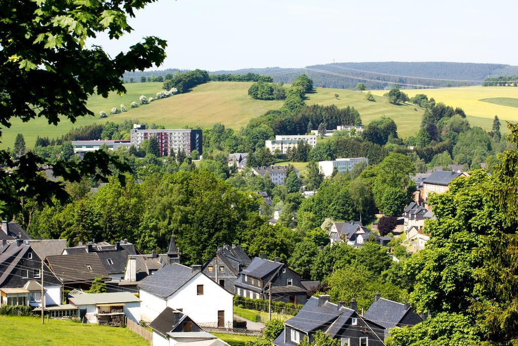 Aparthotel Am Rennsteig Wurzbach Eksteriør billede